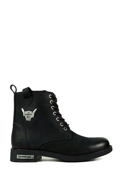 Hammer Jack Roller Boot Γνήσιο δέρμα Navy Blue Washed Nubuck Outdoor Ανδρικές Μπότες