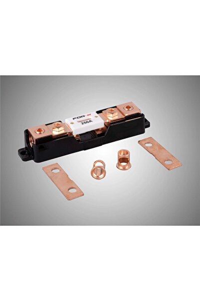 For-X Bakır Amfi Sigortası - 250 Amper Çoğaltılabilir Seramik Anfi Sigortası