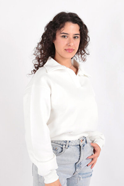 Hadise 1548 Polo Neck Sweatshirt