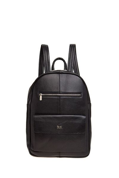 Bilik Deri Μπροστινό σακίδιο πλάτης Unisex Black-relax 7010