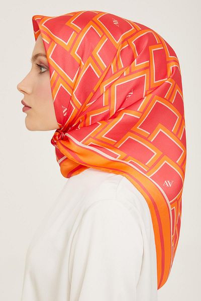 Armine 2024 Summer Silk Scarf - 9132-85 Twill