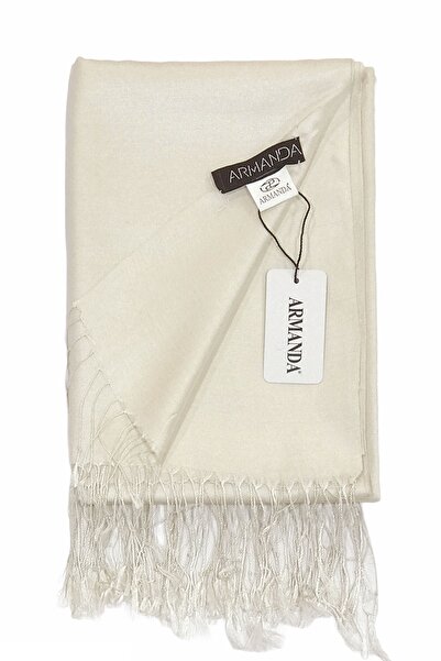 ARMANDA İpek Şal - Kırık Beyaz