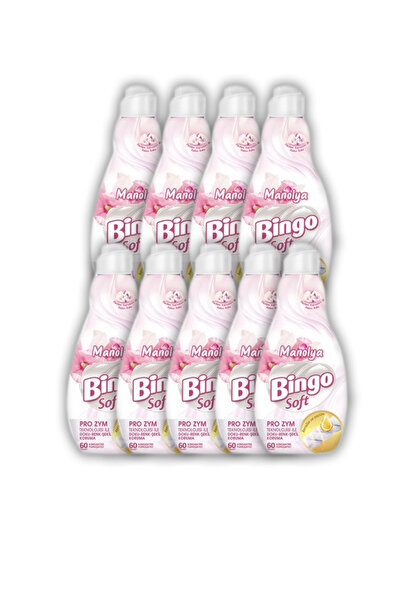 Bingo Soft Konsantre Çamaşır Yumuşatıcısı Manolya 1440 ml 9'lu