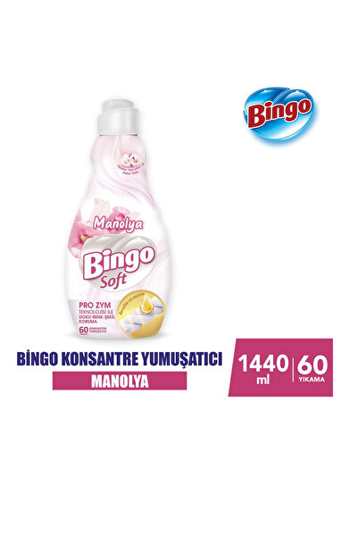 Bingo Soft Konsantre Çamaşır Yumuşatıcısı Manolya 1440 ml