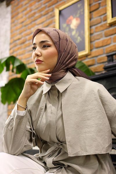Silk Home Шал Olinda с мляко и кафе