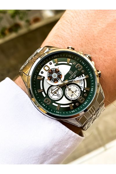 Reward Silver Original Waterproof Men's Wrist Watch Bracelet Gift