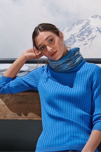 Tchibo Thermal Fleece Neck Collar, Light Blue