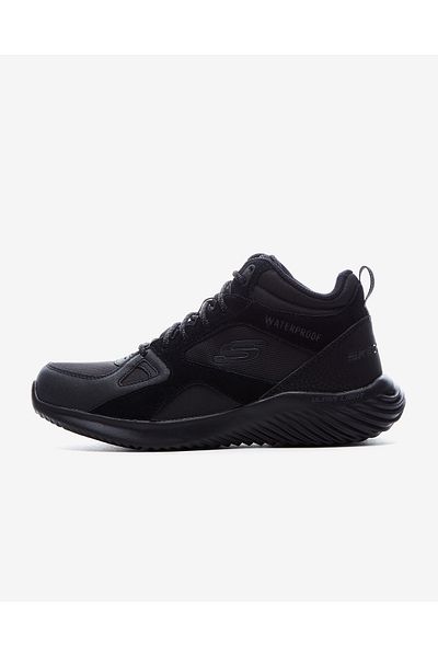 SKECHERS Bounder - Blast Back Men's Black Boots232280 Bbk
