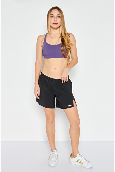 Reebok Women Sportswear Fit Brand Logo Training Shorts, Black