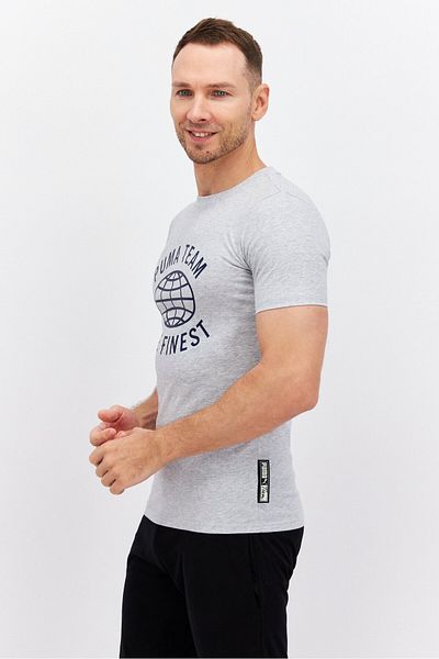 Puma Men Sportswear Fit Short Sleeves Outdoor T-shirt, Grey
