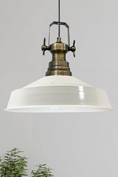 Bamyum Asaletli Tekli Avize Yeni Eskitme Başlık Retro Sarkıt Lamba Restoran S...