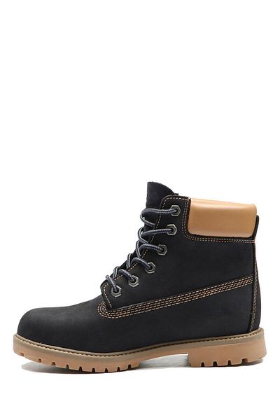 Hammer Jack Genuine Leather Navy Blue Nubuck Women's Boots