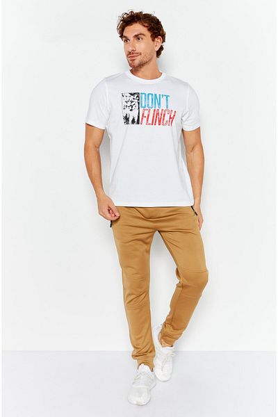 Puma Men Sportswear Fit Training T-shirt, White Combo