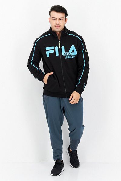 Fila Men Sportswear Fit Training Sweatshirt, Black Combo