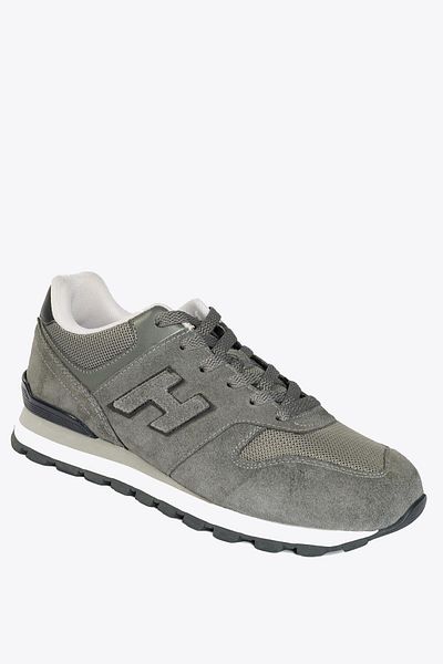 Hammer Jack Gray Genuine Leather Colombia Men's Sports Shoes