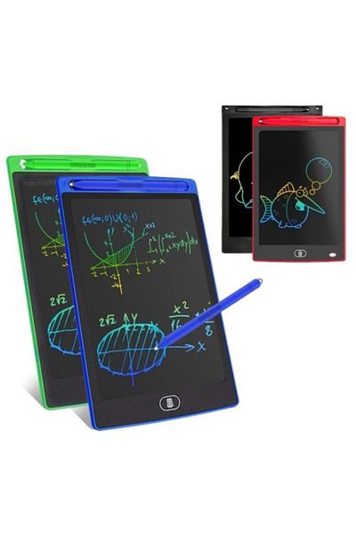 PERİBOİA Periboia Educational Colorful Drawing Tablet for Children 10 Inch