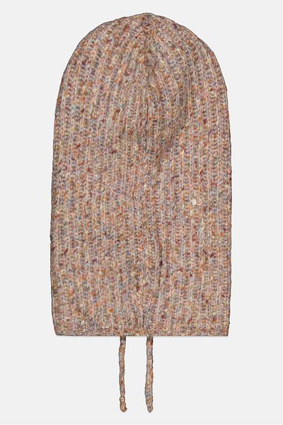 French Connection Women Recycled Rib Snood, Tan Combo