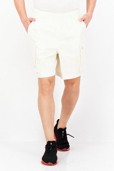 Puma Men Regular Fit Training Shorts, Cream