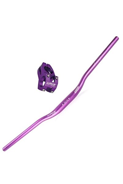 SARİSSA BİSİKLET Wake 78cm Gidon+Gidon Boğazı Takım Wake Takım Renkli Gidon Mor