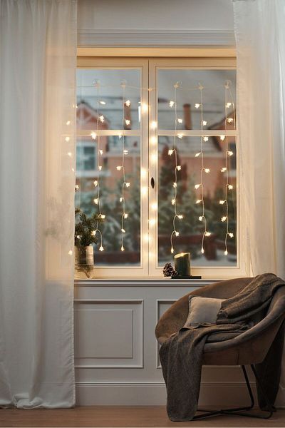 Tchibo Led Stars Light Curtain, Green