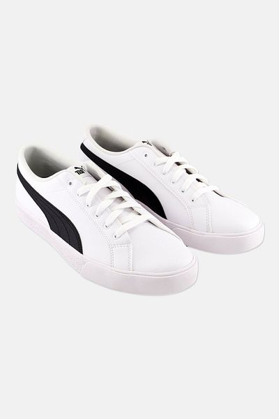 Puma Kids Boy Lace Up Outdoor Shoe, White