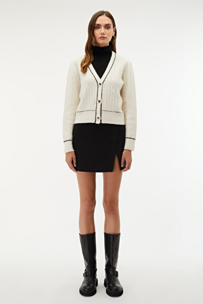 Mudo Stripe Detailed Cardigan