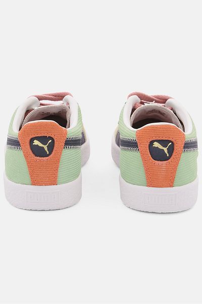 Puma Kids Boy Lace Up Suede VTG Sport Shoes, Beige