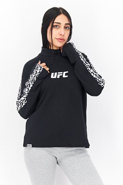 UFC Women Sportswear Fit Long Sleeves Running Sweatshirt, Black