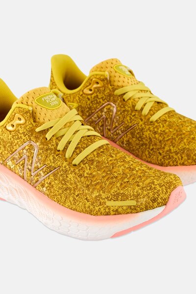 New Balance Women W108012HB Standard Lace Up Running Shoes, Mustard