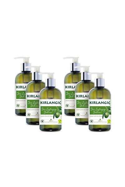Kırlangıç KIRLANGIÇ 400 ML ZEYTİNYAĞLI VEGAN SIVI SABUN * 6 ADET