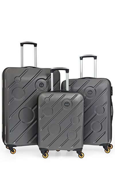 ÇÇS 5208 3 LÜ ABS VALİZ SETİ