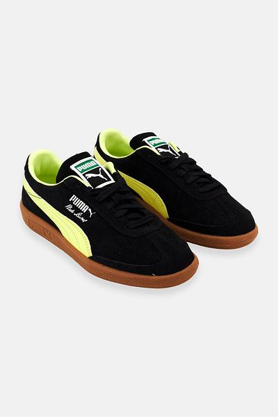 Puma Kids Boy Vlado Stenzel Suede Lace Up Outdoor Shoes, Black