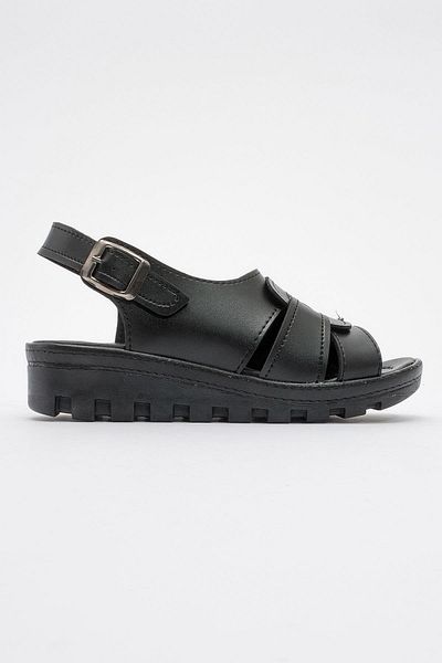 Ccway Black Women's Casual Sandals - Comfortable Design
