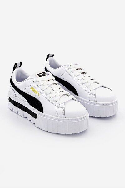 Puma أحذية رياضية بيضاء للنساء من مايز بلاتفورم