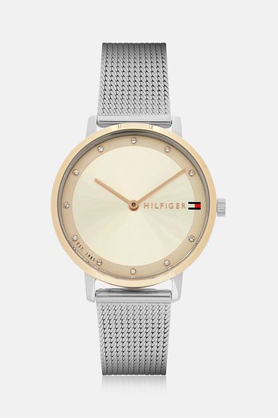 Tommy Hilfiger Women 1782666 Stainless Steel Watch 35mm, Silver