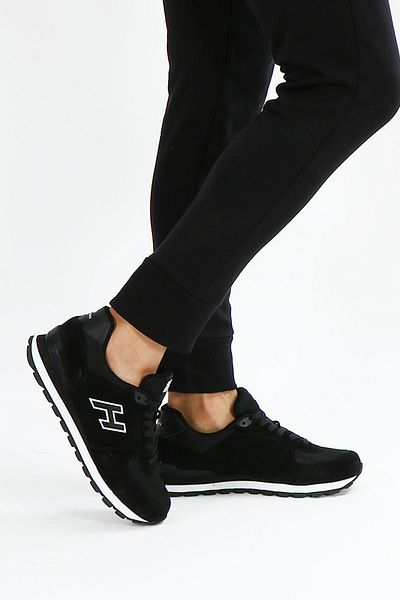 Hammer Jack Peru Genuine Leather Black Men's Sports Shoes
