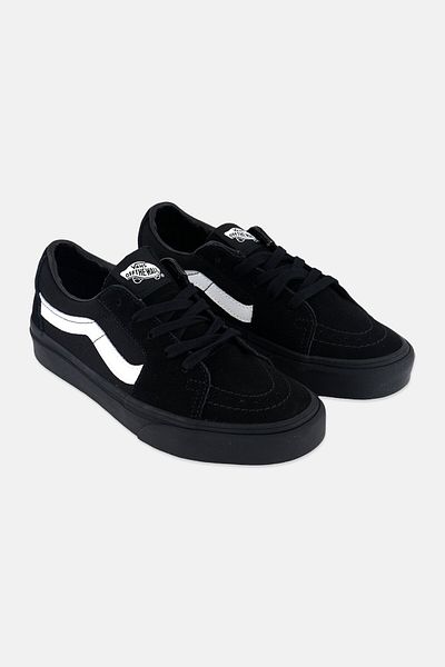 Vans Women Sk8-low Lace Up Sport Shoes, Black