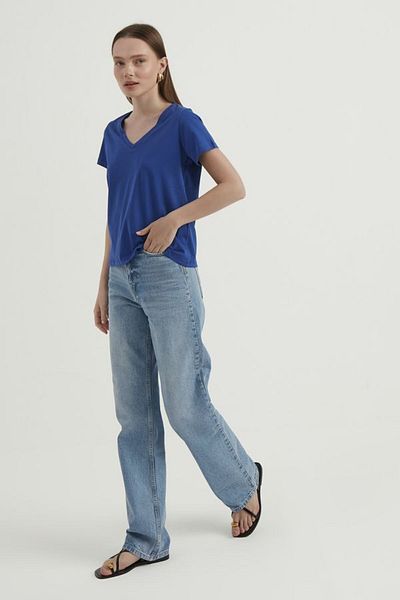 Hiccup Tricou de bază cu decolteu în V