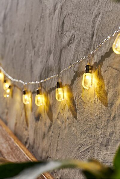 Tchibo سلسلة مصابيح ليد 18 مع لمبات صغيرة 270 سم، لون أصفر