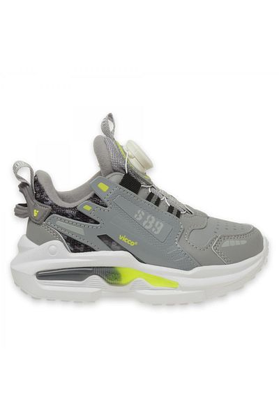 Vicco Gray Code Smart - Orthopedic Children's Sports Shoes with Lacing Mechanism