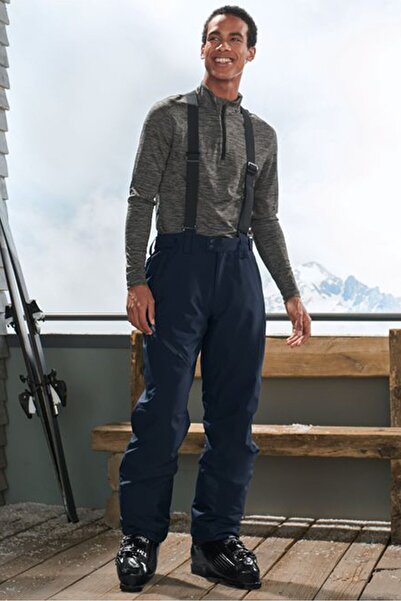 Tchibo Men Plain Outdoor Ski Trousers, Navy