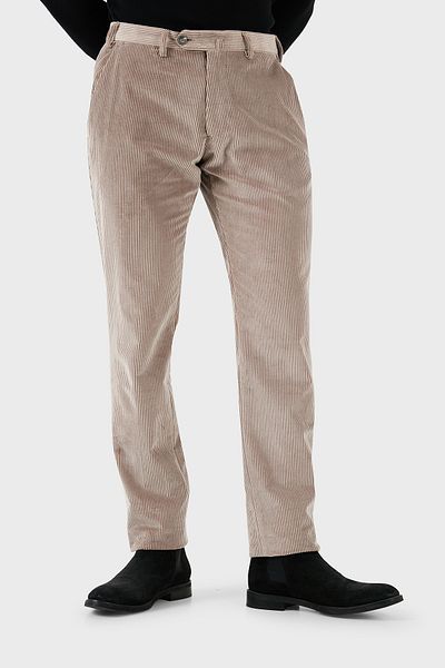 Emporio Armani Regular Fit Cotton Regular Waist Velvet Trousers Men's Pant Em 000076   Te11124 U6171