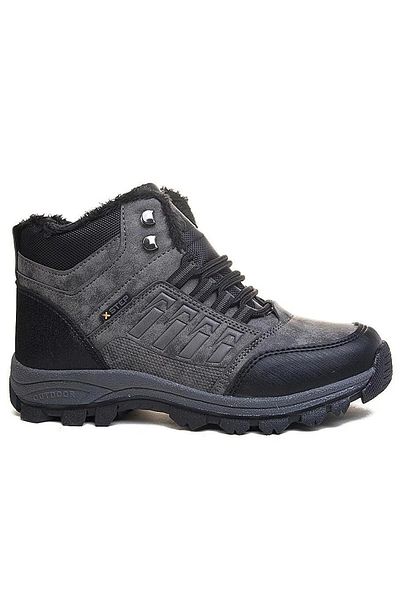 Evojean Unisex Καπνιστές Αδιάβροχες Αντιολισθητικές Μακριές Μπότες Χειμώνα