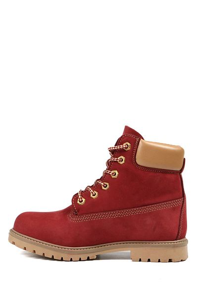 Hammer Jack Μπότες Unisex από γνήσιο δέρμα Claret Red Nubuck