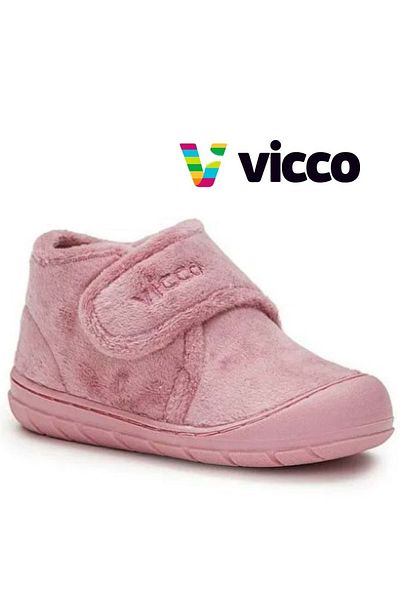 Vicco حذاء رياضي للأطفال من Color First Step لتقويم العظام باللون الوردي