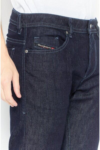 Diesel Men Thommer Slim Fit Washed Stretchable Jeans, Navy