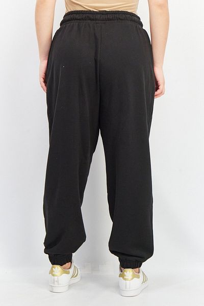 Puma Women Sportswear Fit Brand Logo Drawstring Sweatpants, Black