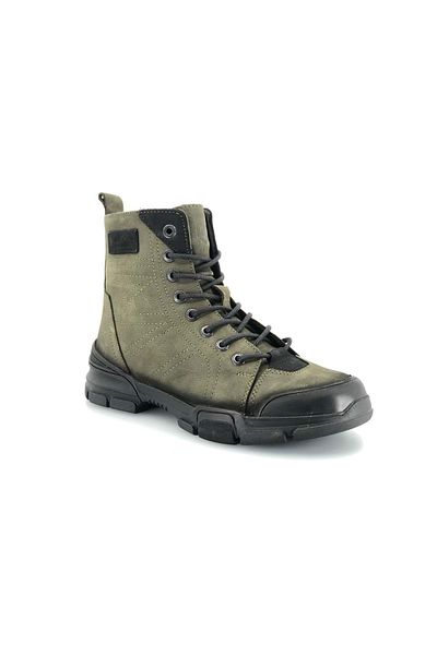 Kids Club Shoes Hammer Jack Bonn 102 21520 100% γνήσιο δέρμα ανδρικές μπότες KHAKI