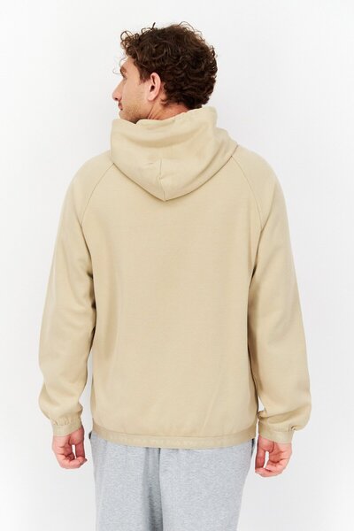 Fila Men Sportswear Fit Long Sleeve Golf Sweatshirt, Dark Beige