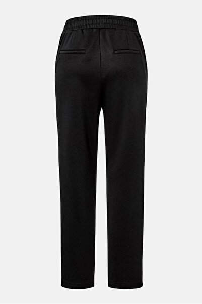 Tchibo Women Regular Fit Solid Jogger Pants, Black